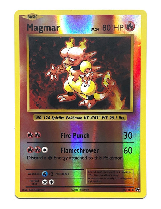 Magmar 20/108 Reverse Holo Uncommon - Evolutions