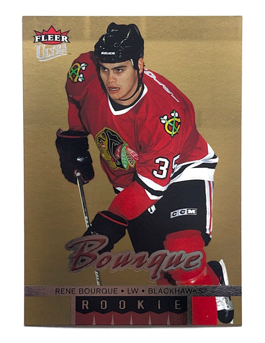 Rene Bourque 2005-06 Upper Deck Fleer Ultra Rookie Gold Medallion #210