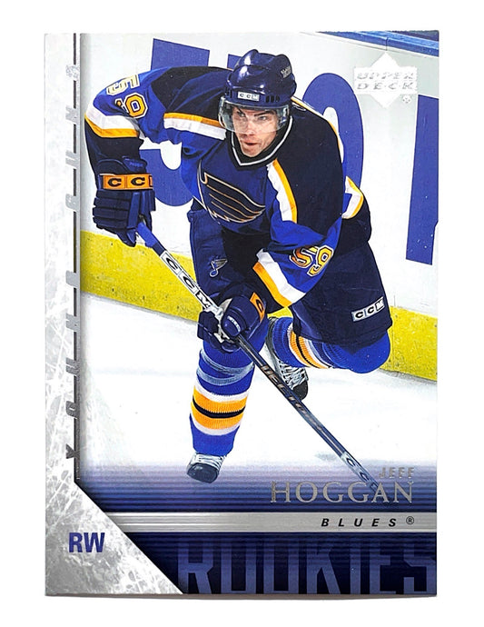 Jeff Hoggan 2005-06 Upper Deck Series 1 Young Guns #210