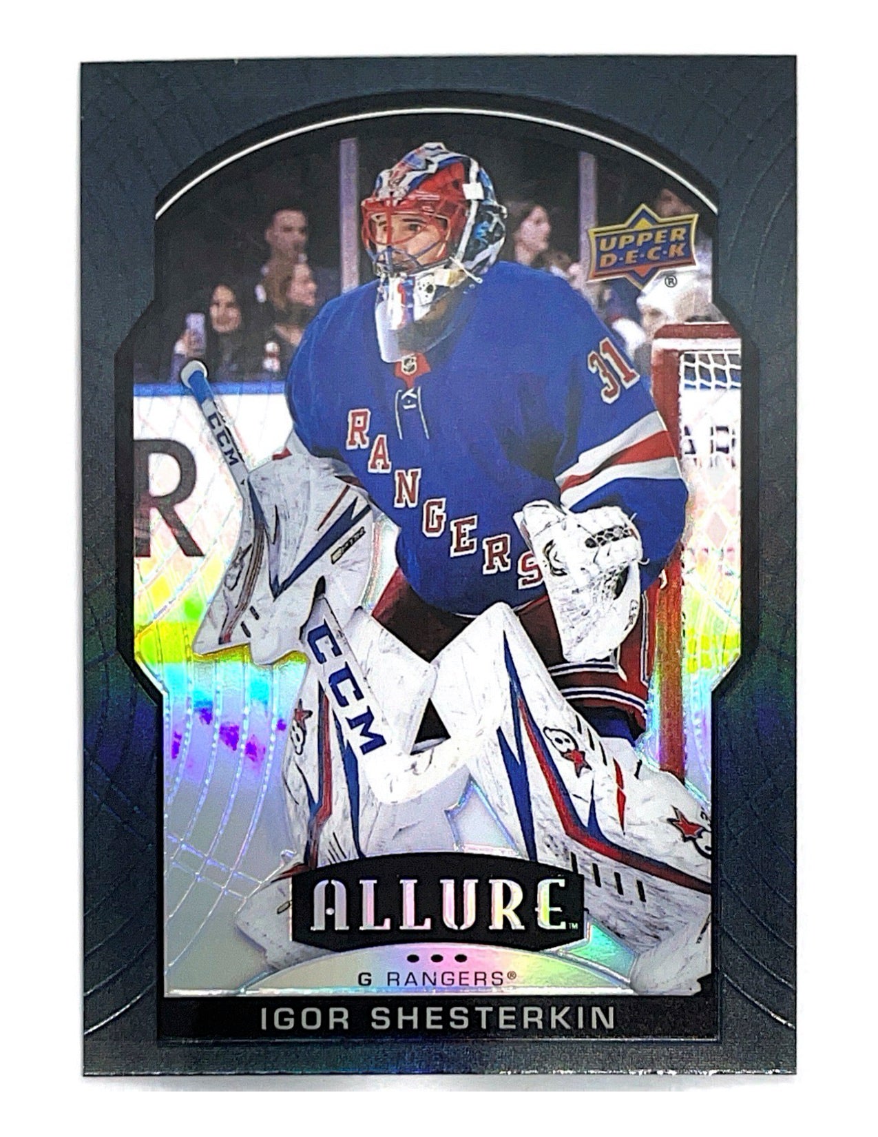 Igor Shesterkin 2020-21 Upper Deck Allure Black Rainbow #21