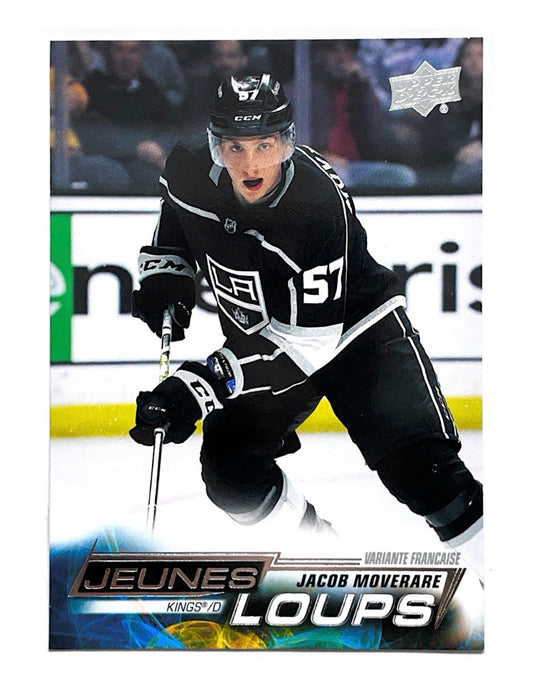 Jacob Moverare 2022-23 Upper Deck Series 1 Young Guns French Jeunes Loups #226
