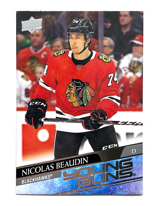 Nicolas Beaudin 2020-21 Upper Deck Series 1 Young Guns #226