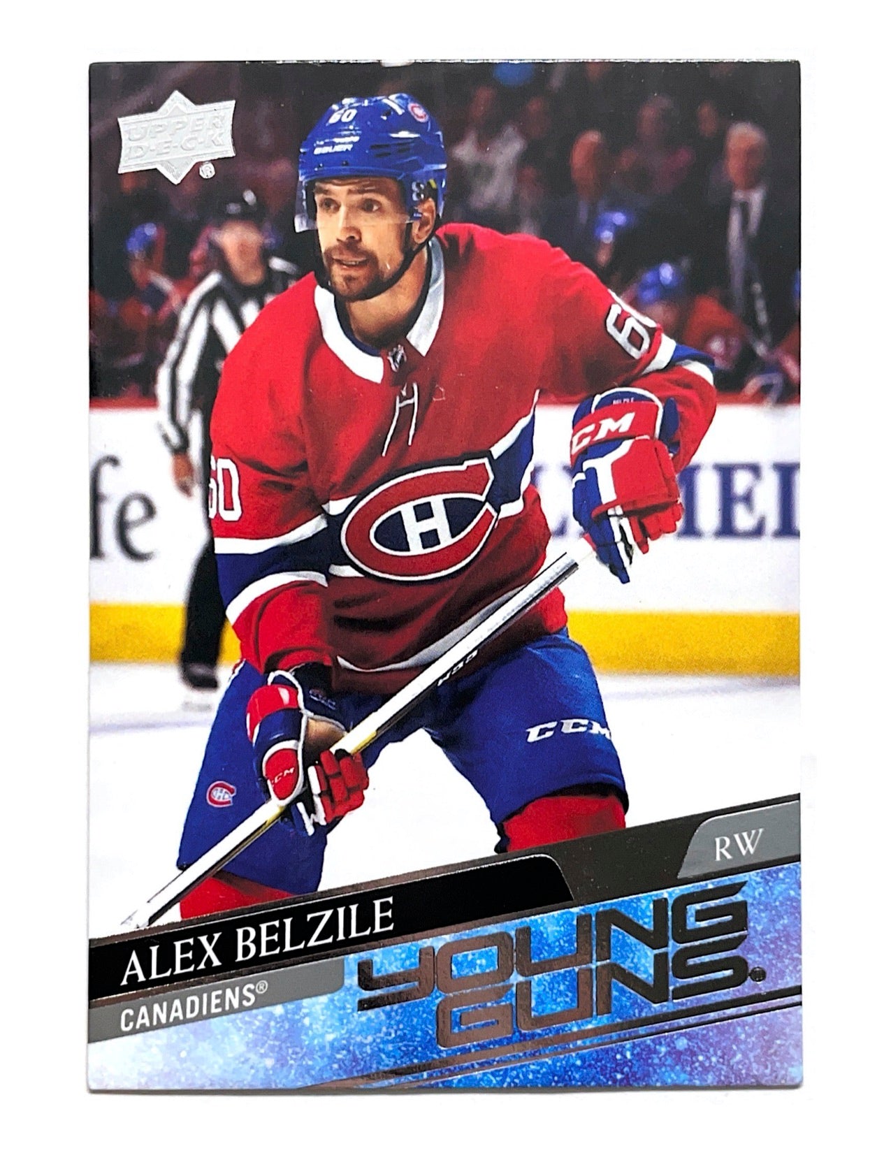 Alex Belzile 2020-21 Upper Deck Series 1 Young Guns #230