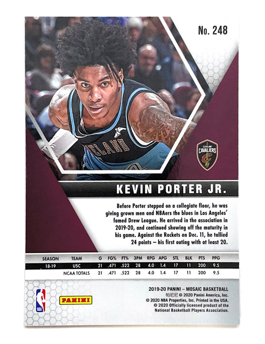 Kevin Porter Jr. 2019-20 Panini Mosaic Rookie #248