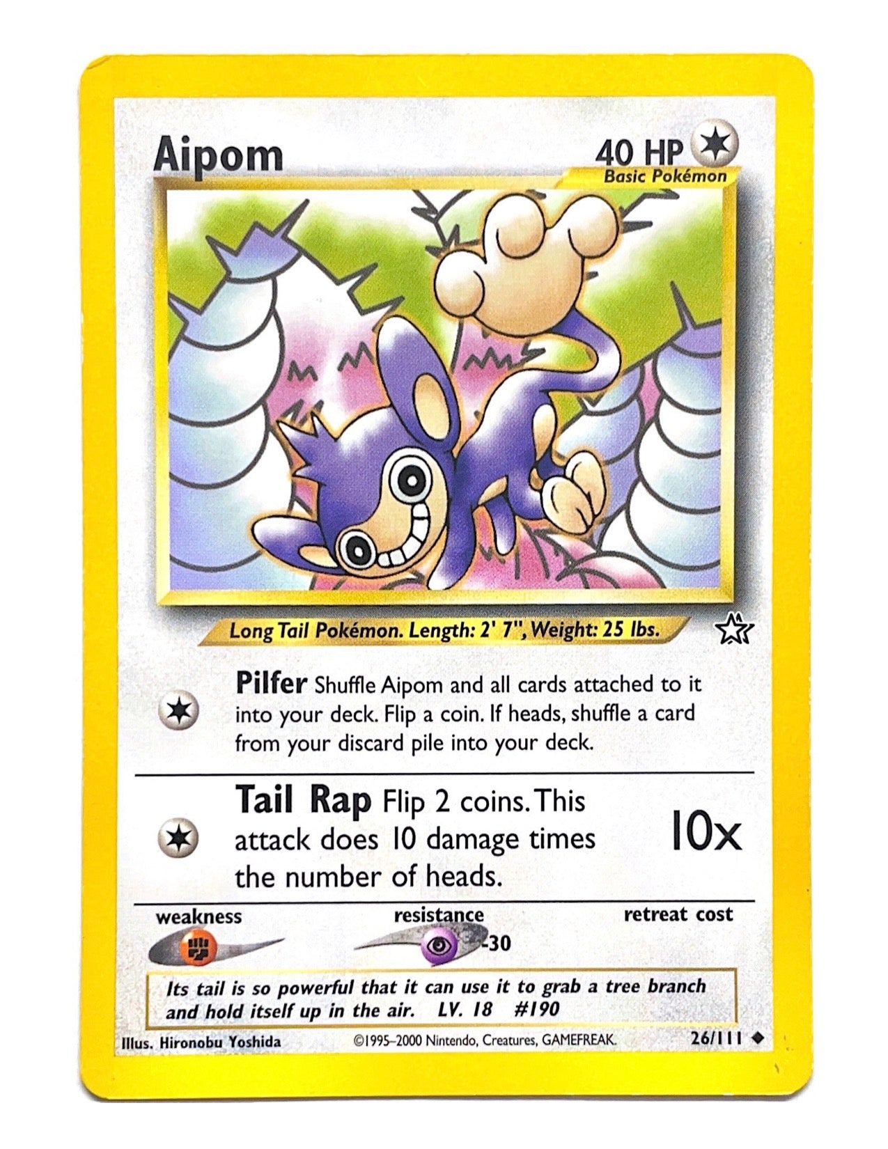 Aipom 26/111 Uncommon - Unlimited - Neo Genesis