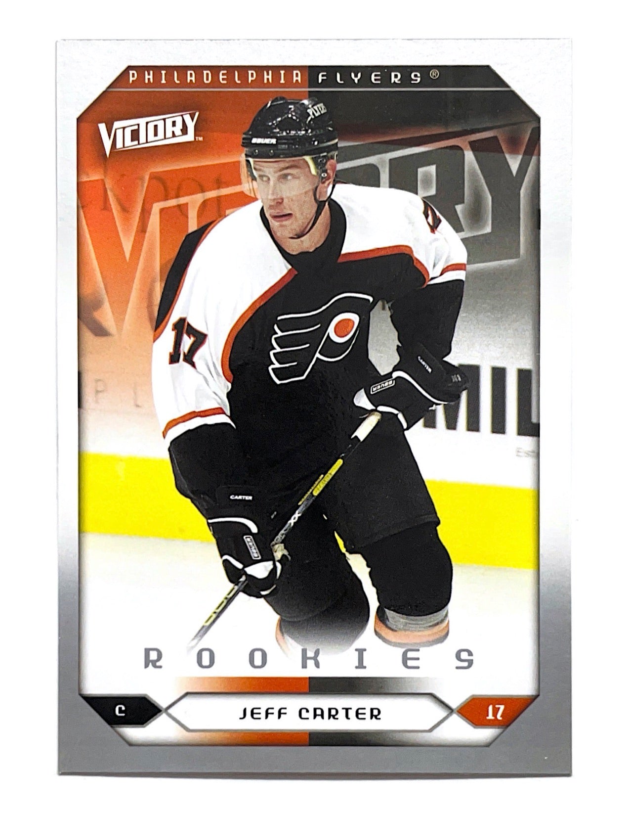 Jeff Carter 2005-06 Upper Deck Series 2 Victory Rookies #272