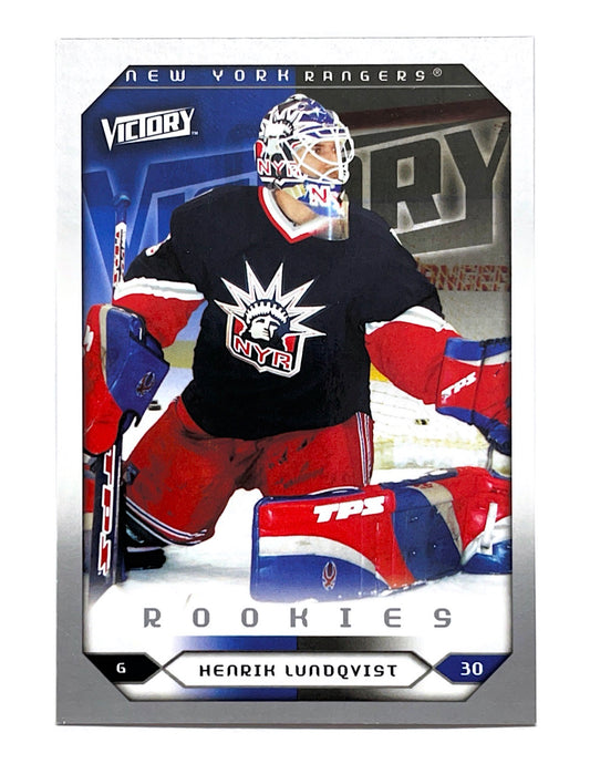 Henrik Lundqvist 2005-06 Upper Deck Series 2 Victory Rookies #288