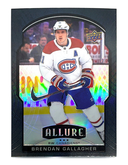 Brendan Gallagher 2020-21 Upper Deck Allure Black Rainbow #2