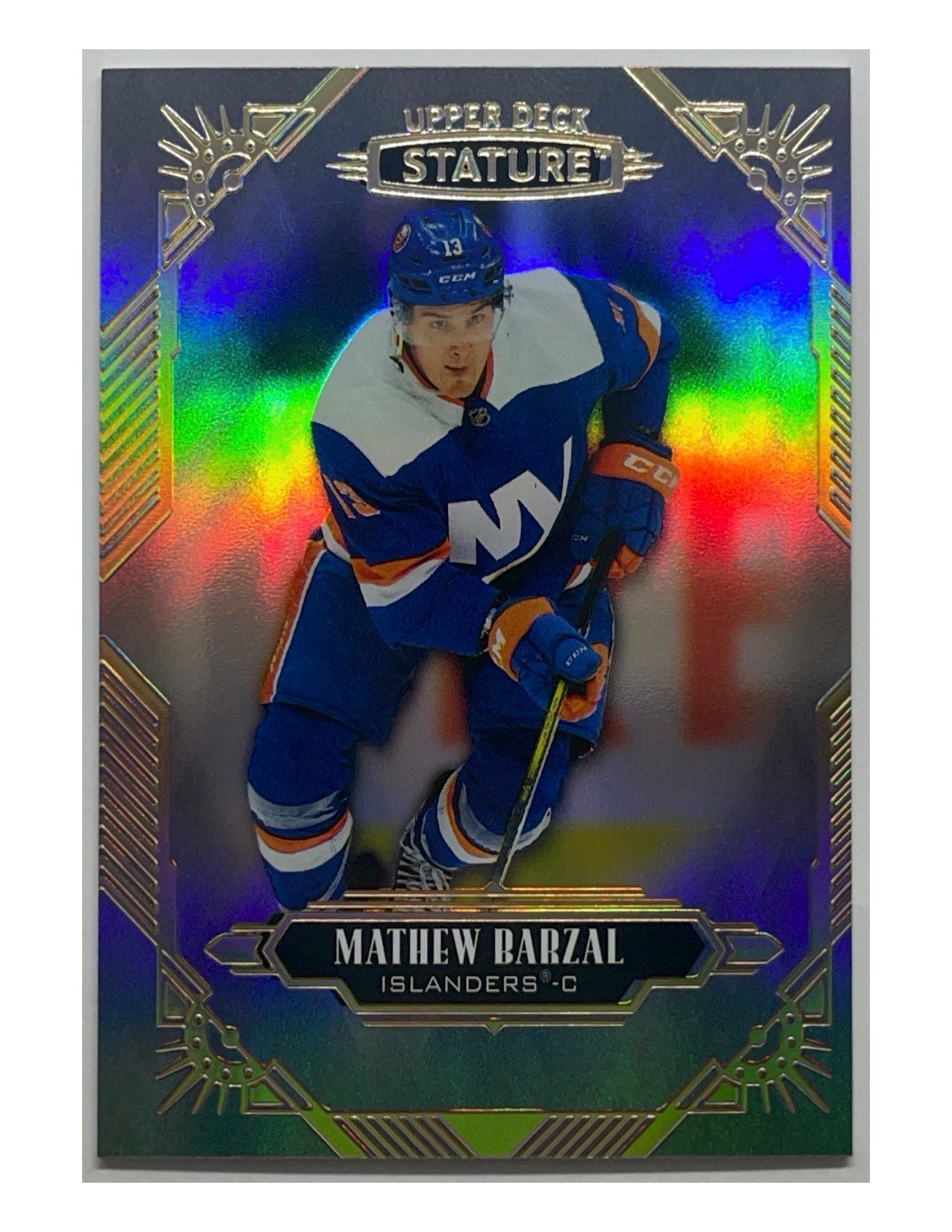 Mathew Barzal 2020-21 Upper Deck Stature #2