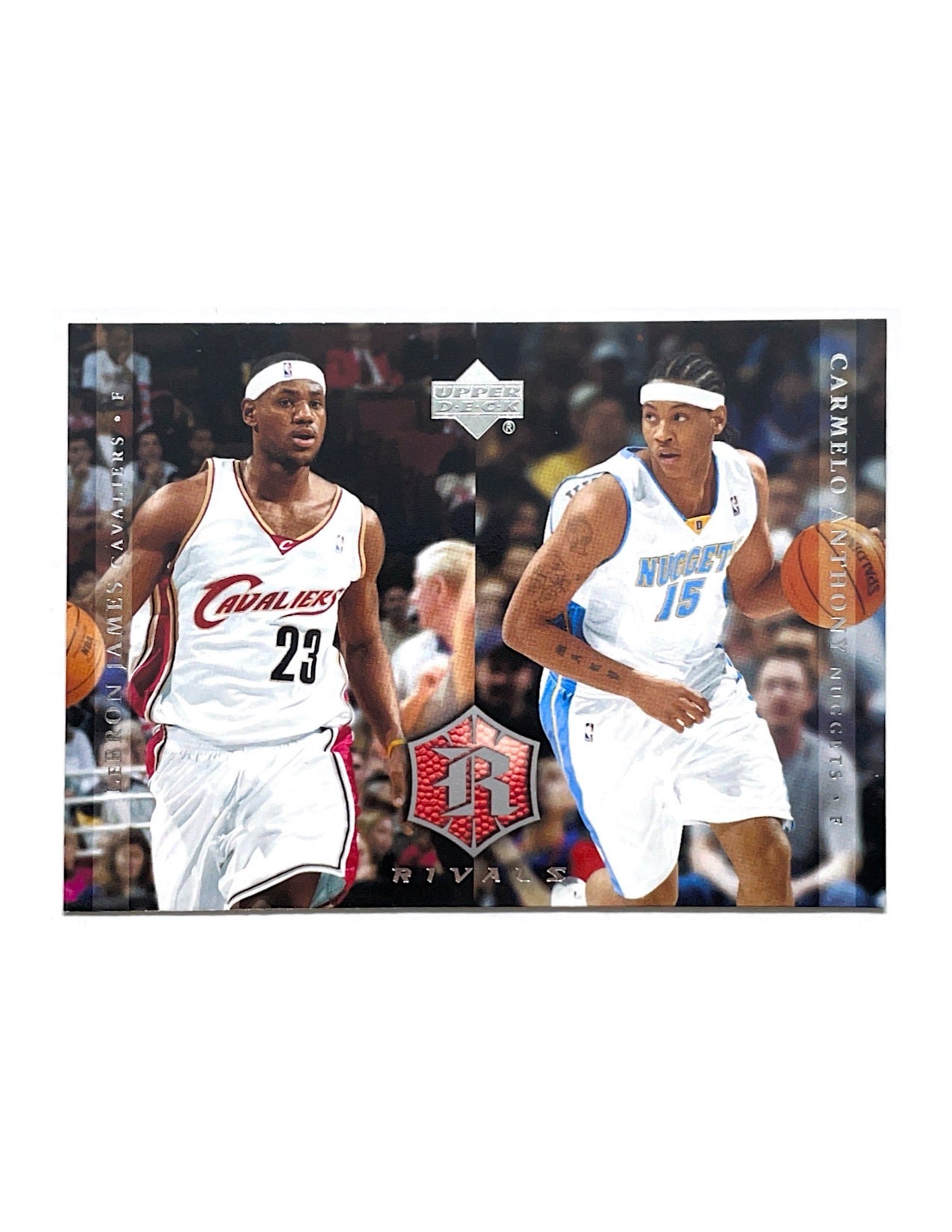 LeBron James/Carmelo Anthony 2004-05 Upper Deck Rivals #30