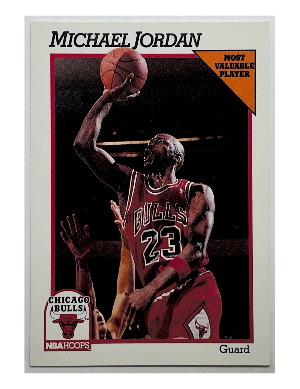 Michael Jordan 1991-92 Hoops MVP #30