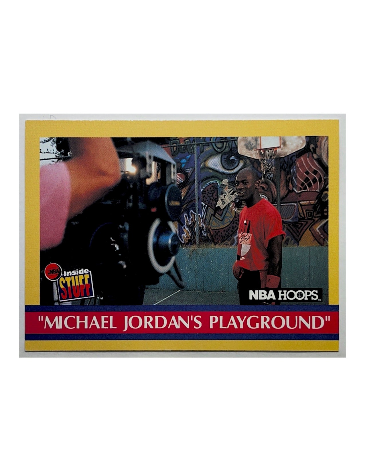 Michael Jordan's Playground 1990-91 Hoops #382