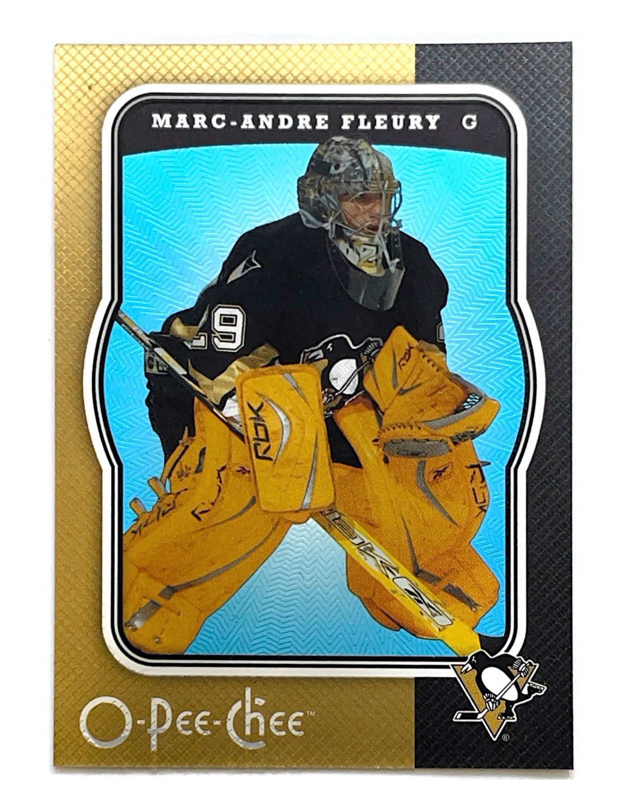 Marc-Andre Fleury 2007-08 O-Pee-Chee Micromotion #383