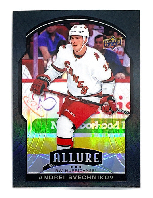 Andrei Svechnikov 2020-21 Upper Deck Allure Black Rainbow #38