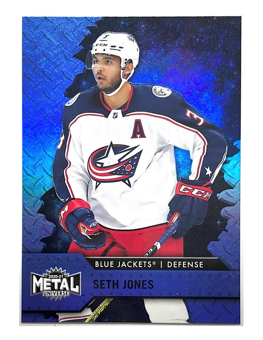 Seth Jones 2020-21 Upper Deck Skybox Metal Universe Blue #3