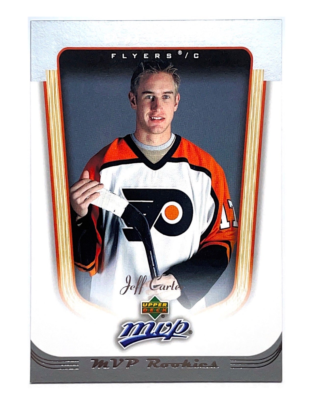 Jeff Carter 2005-06 Upper Deck MVP Rookies #407