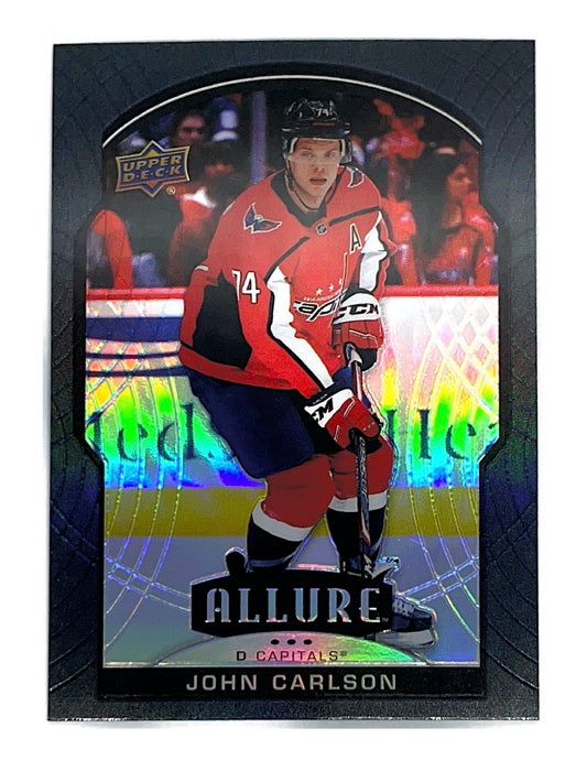 John Carlson 2020-21 Upper Deck Allure Black Rainbow #40