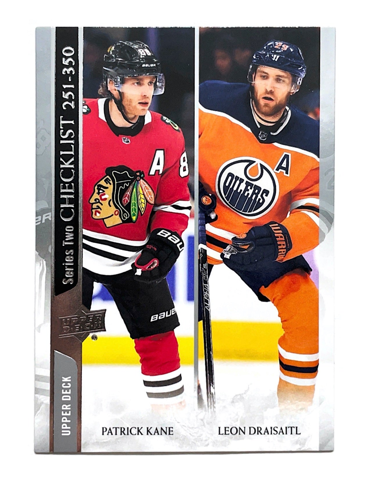 Patrick Kane/Leon Draisaitl 2020-21 Upper Deck Series 2 Checklist #449