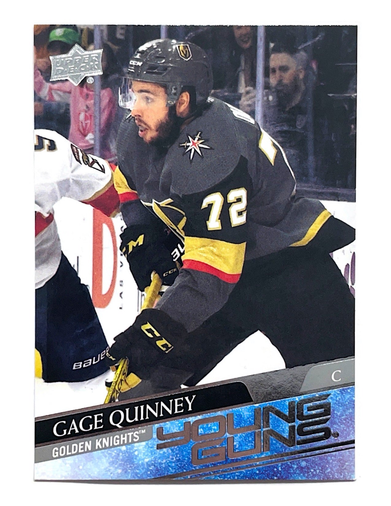 Gage Quinney 2020-21 Upper Deck Series 2 Young Guns #454