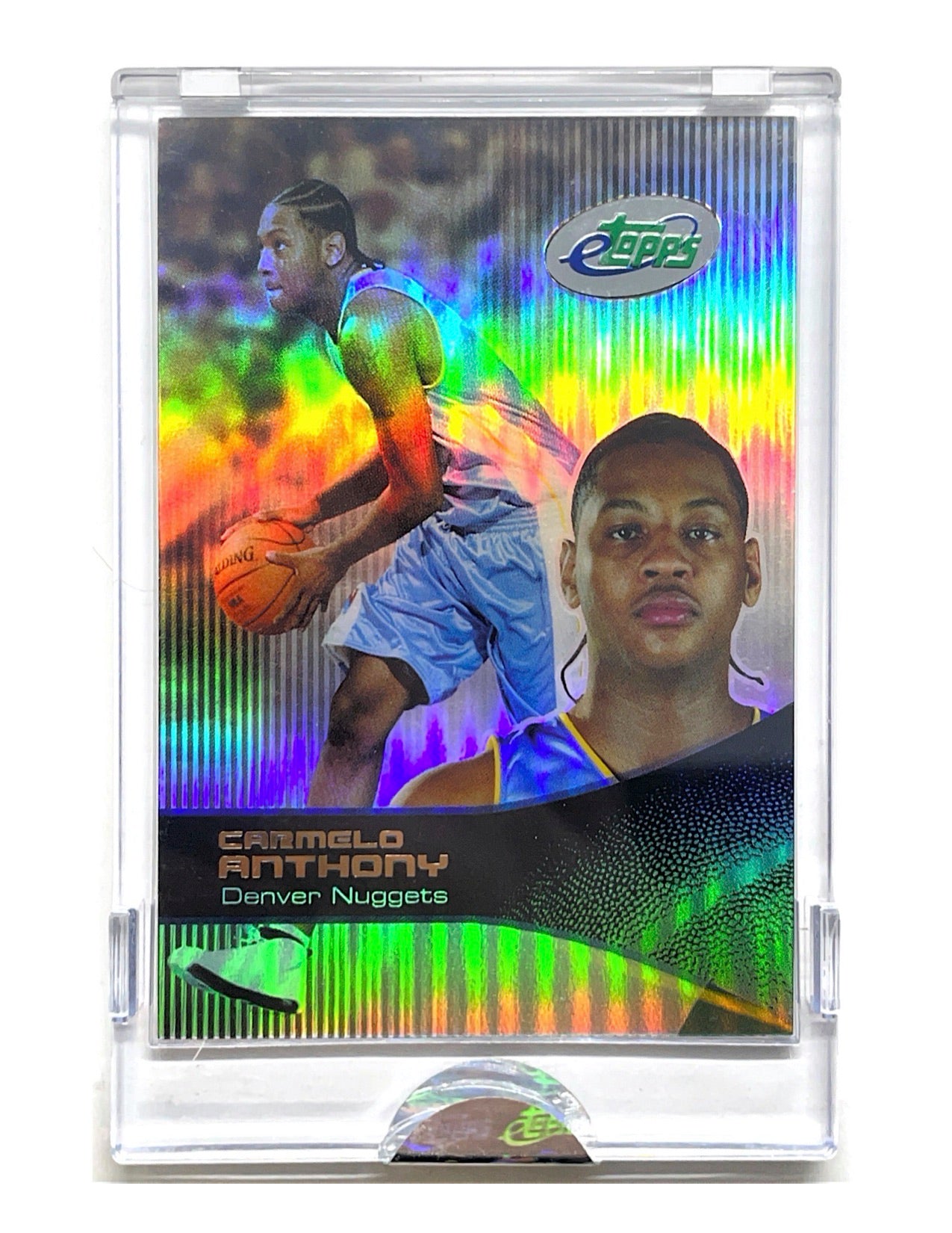 Carmelo Anthony 2003-04 Topps Refractor Rookie Encased #45