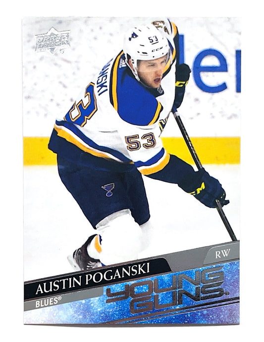 Austin Poganski 2020-21 Upper Deck Series 2 Young Guns #460