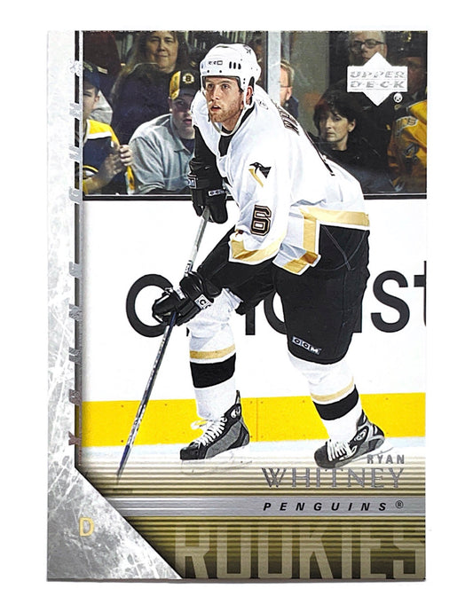 Ryan Whitney 2005-06 Upper Deck Series 2 Young Guns #461