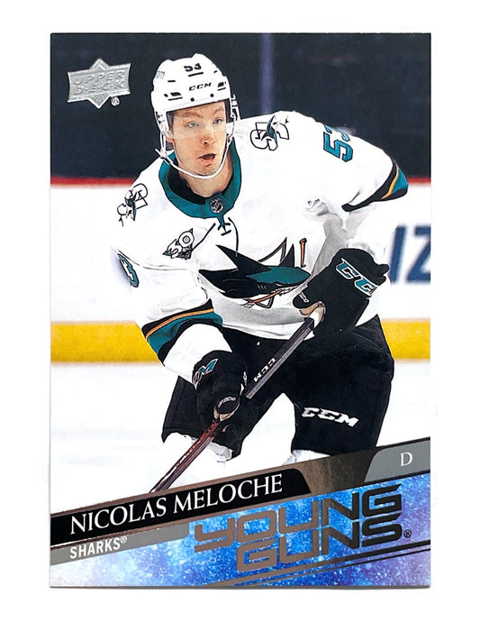 Nicolas Meloche 2020-21 Upper Deck Series 2 Young Guns #463