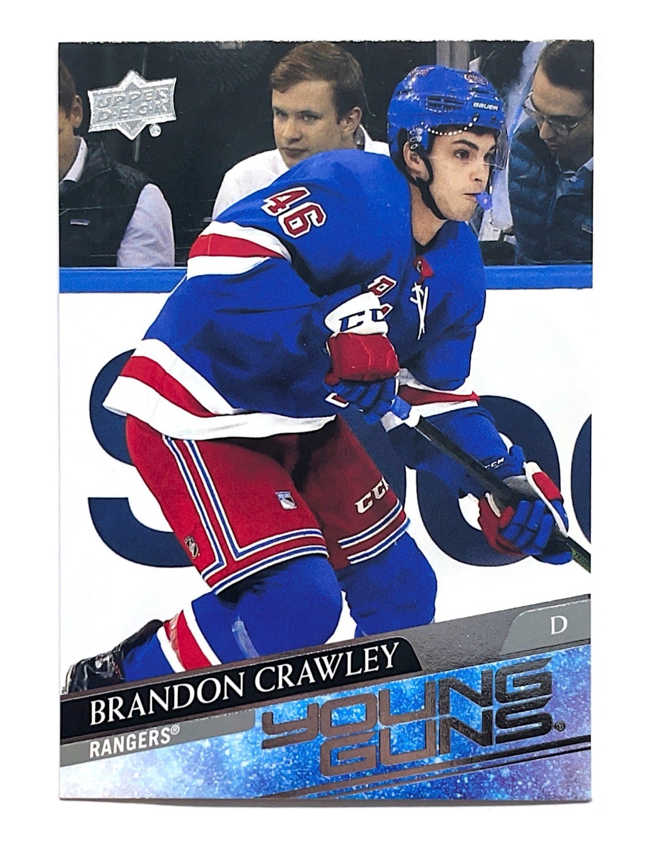 Brandon Crawley 2020-21 Upper Deck Series 2 Young Guns #464