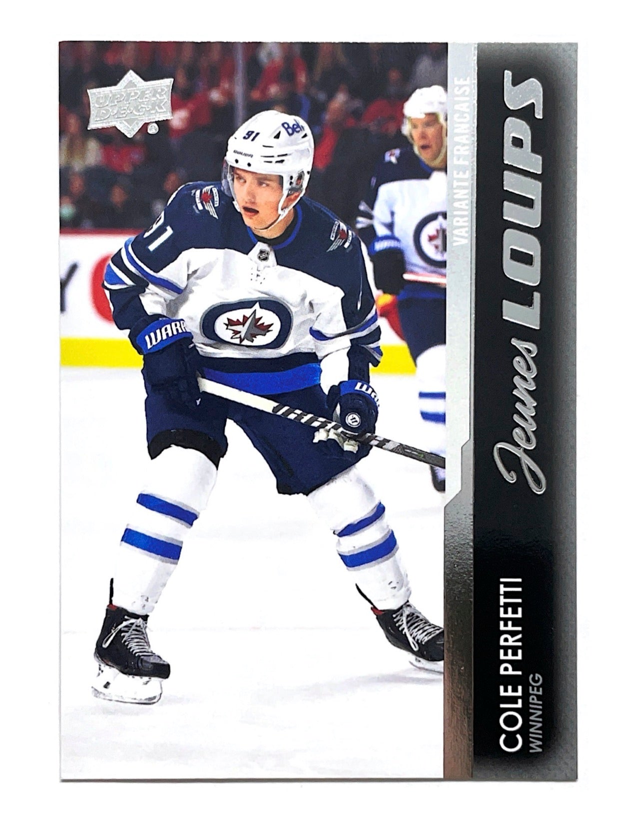Cole Perfetti 2021-22 Upper Deck Series 2 Young Guns French Jeunes Loups #466
