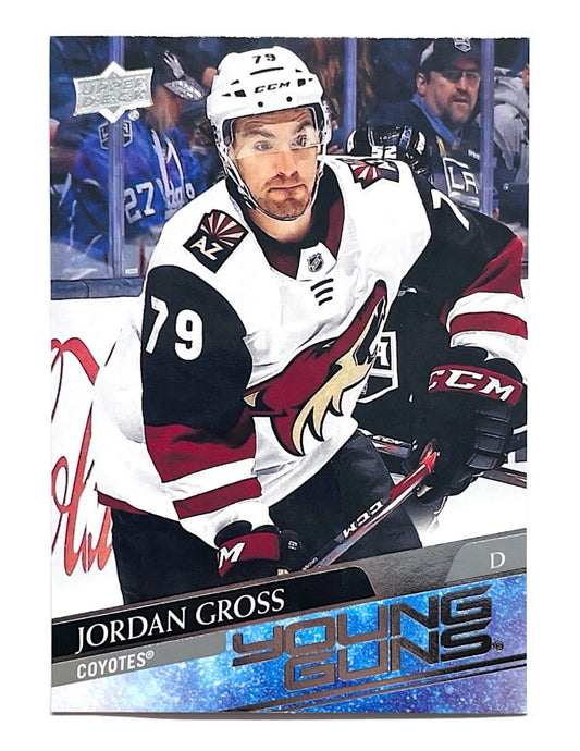 Jordan Gross 2020-21 Upper Deck Series 2 Young Guns #466