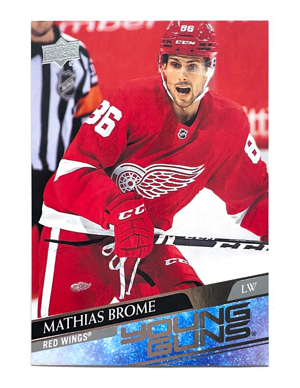 Mathias Brome 2020-21 Upper Deck Series 2 Young Guns #468