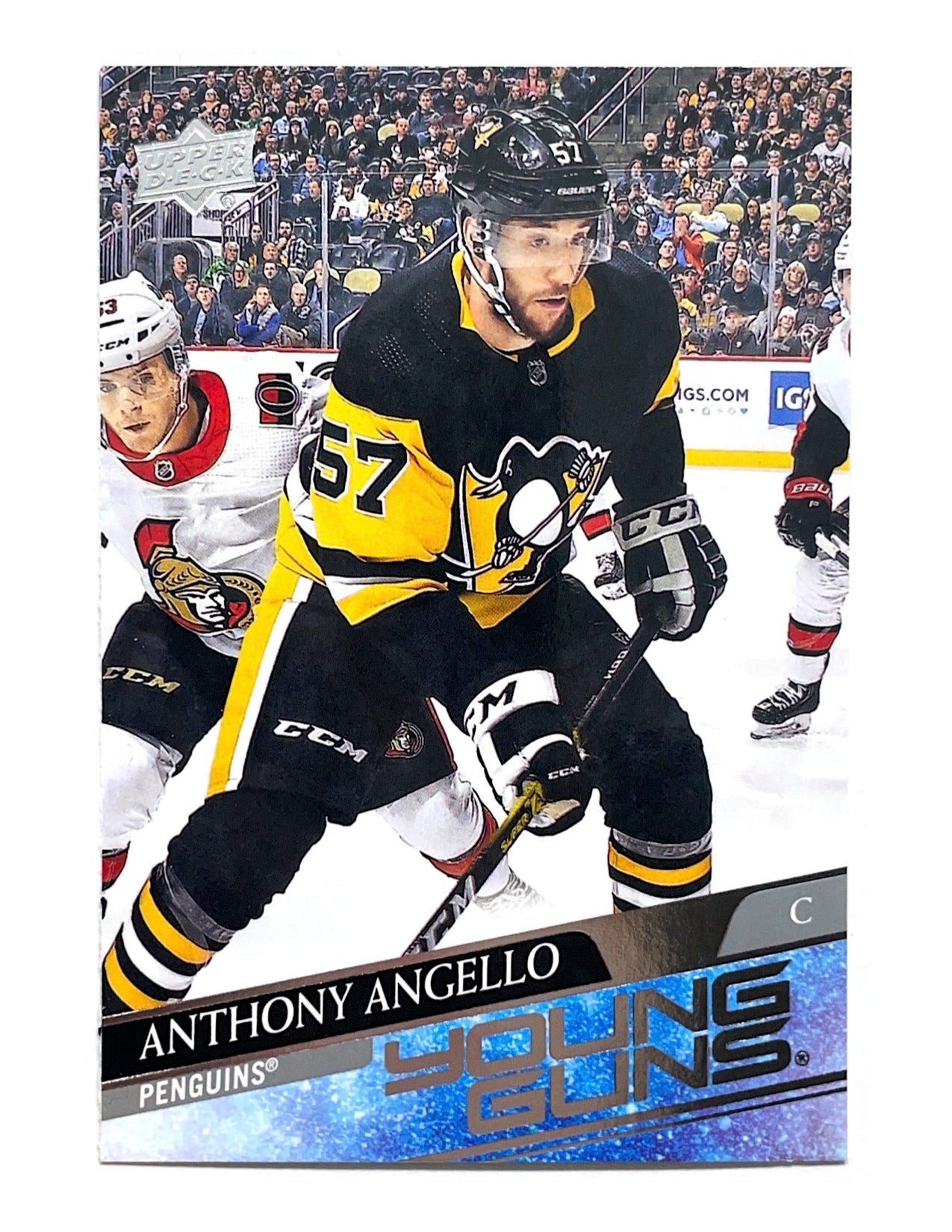 Anthony Angello 2020-21 Upper Deck Series 2 Young Guns #472