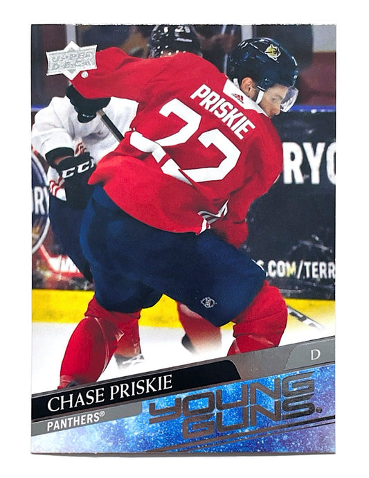 Chase Priskie 2020-21 Upper Deck Series 2 Young Guns #473