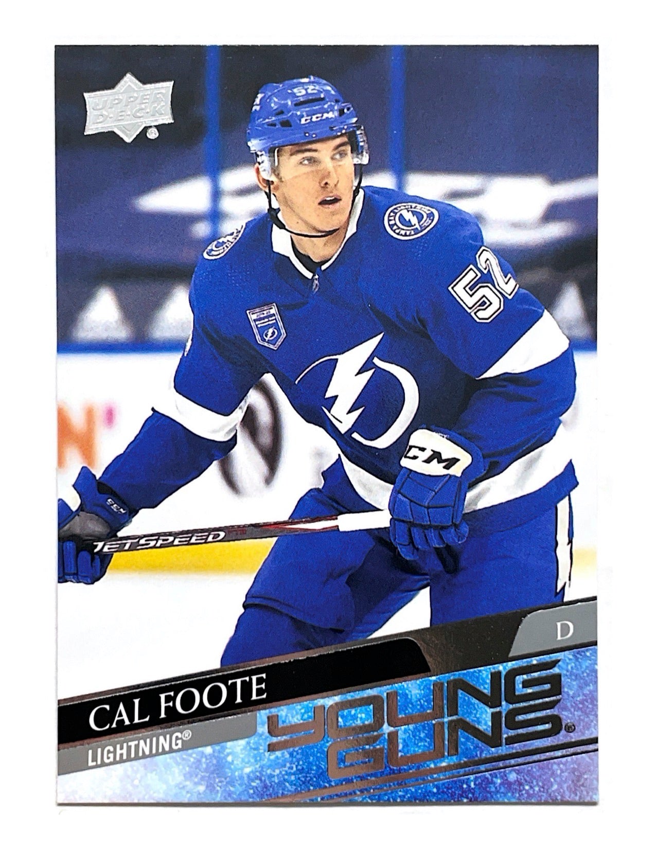 Cal Foote 2020-21 Upper Deck Series 2 Young Guns #476