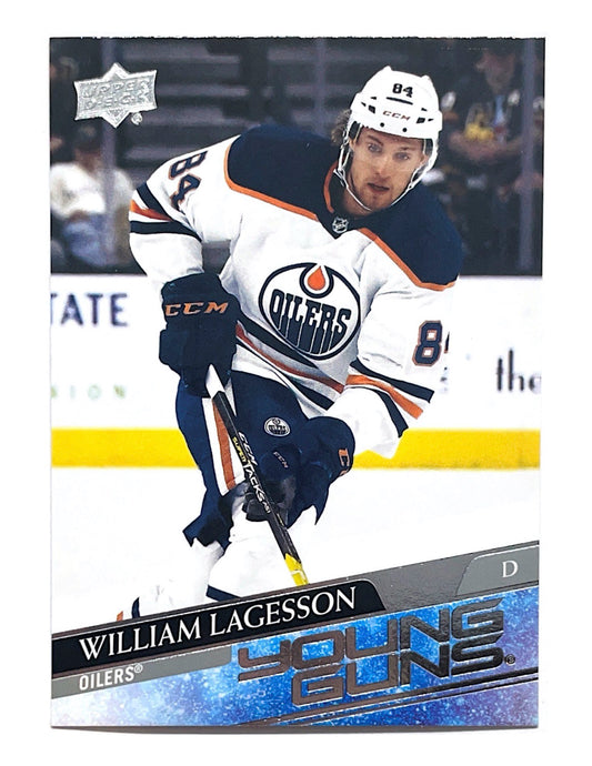 William Lagesson 2020-21 Upper Deck Series 2 Young Guns #479