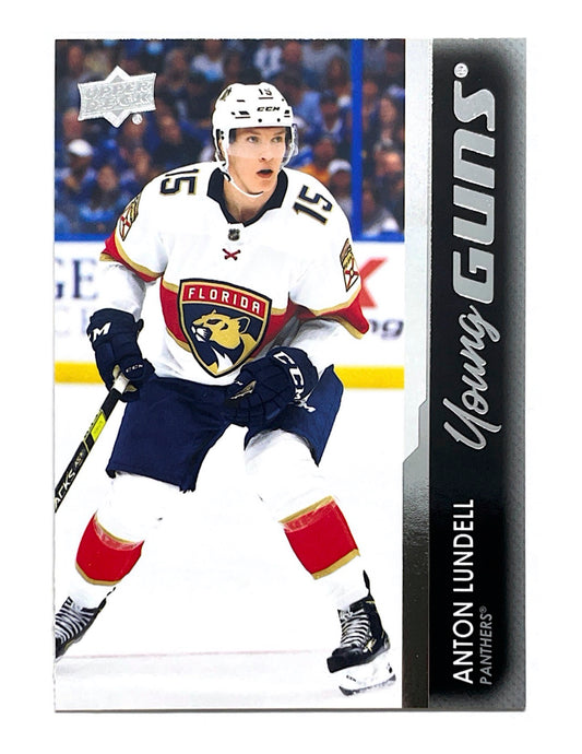 Anton Lundell 2021-22 Upper Deck Series 2 Young Guns #489