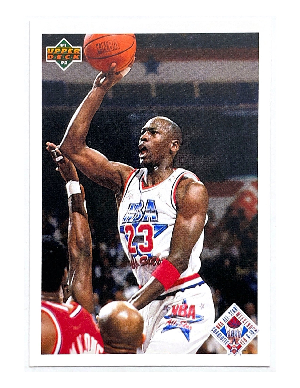 Michael Jordan 1991-92 Upper Deck All-Star Checklist #48