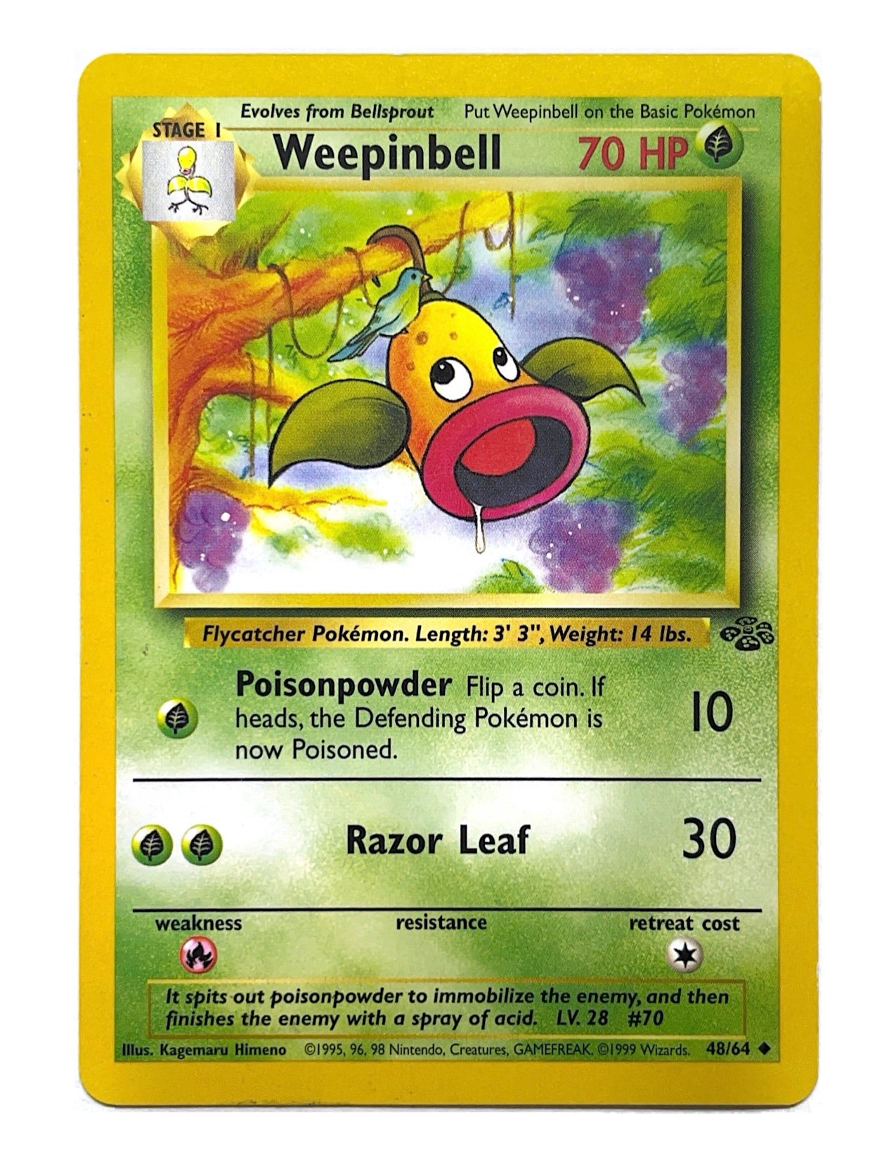Weepinbell 48/64 Uncommon - Unlimited - Jungle