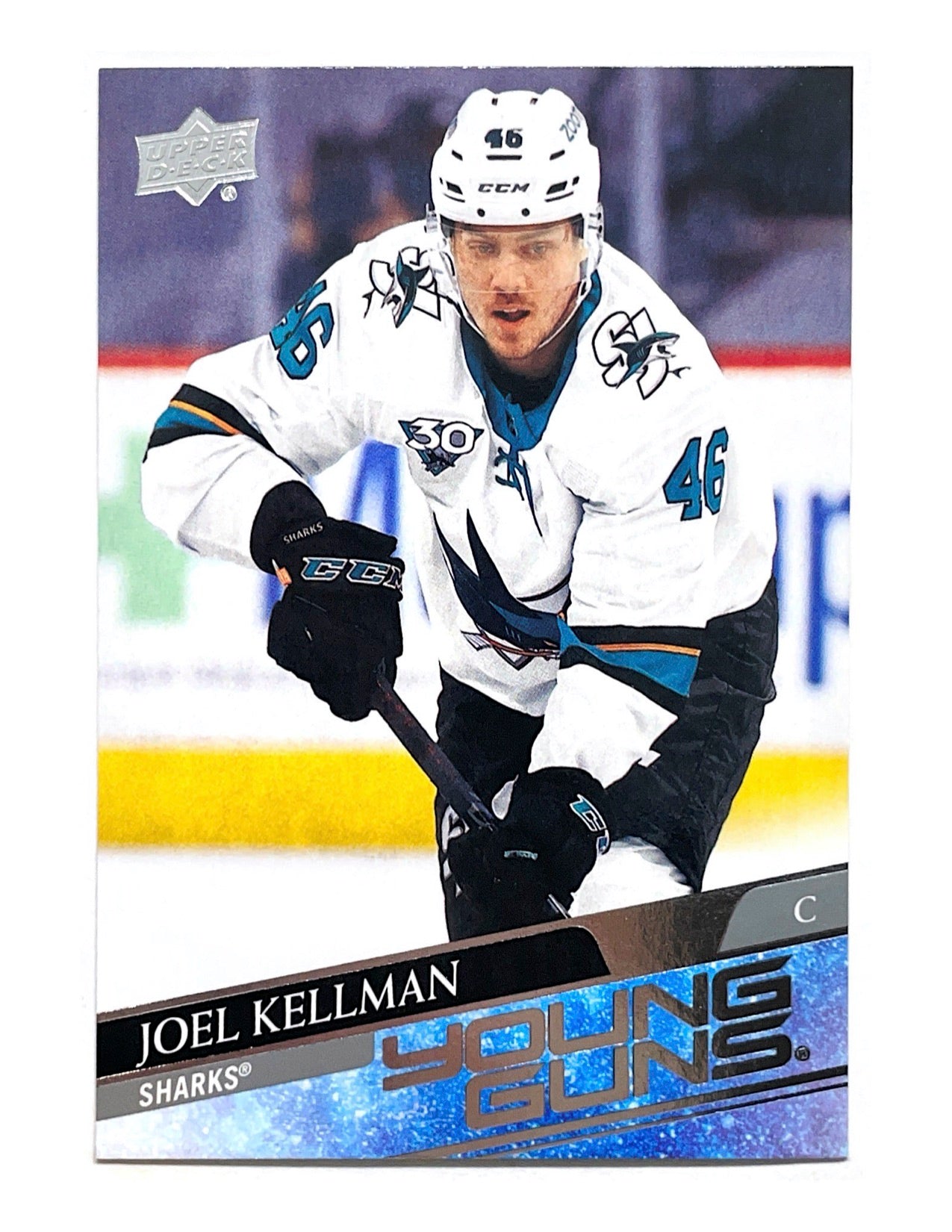 Joel Kellman 2020-21 Upper Deck Series 2 Young Guns #498