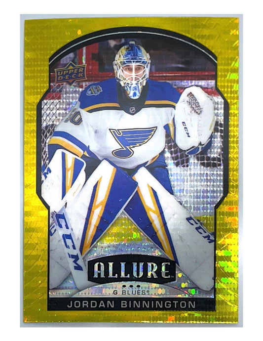 Jordan Binnington 2020-21 Upper Deck Allure Yellow Taxi #49