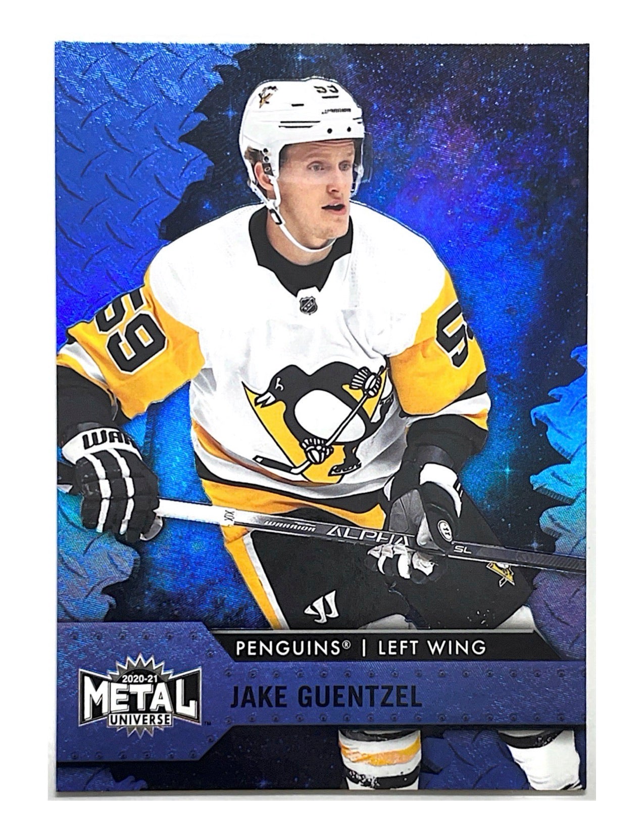 Jake Guentzel 2020-21 Upper Deck Skybox Metal Universe Blue #51