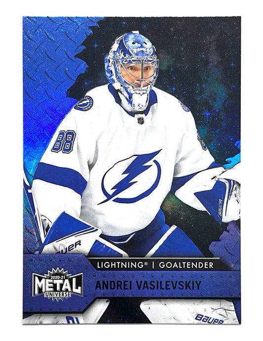 Andrei Vasilevskiy 2020-21 Upper Deck Skybox Metal Universe Blue #52