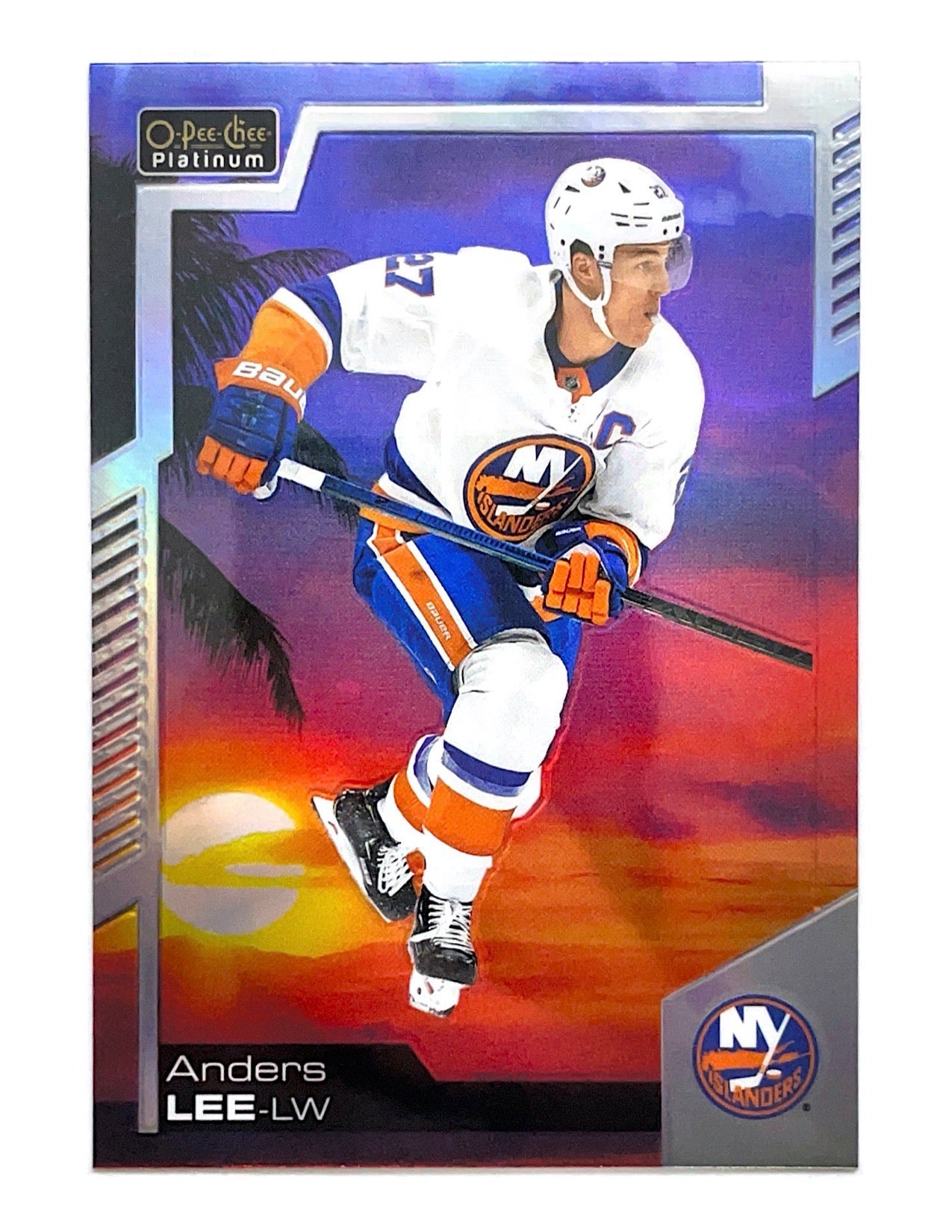 Anders Lee 2020-21 O-Pee-Chee Platinum Sunset #53