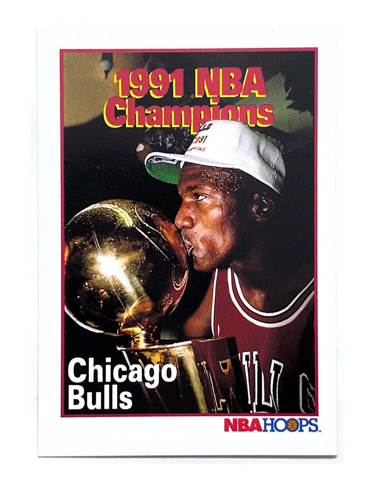 Michael Jordan 1991-92 Hoops NBA Champions #543