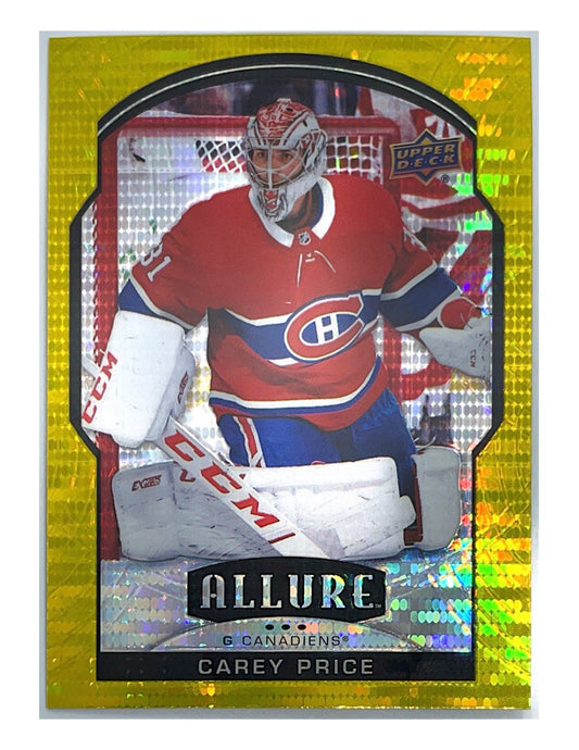 Carey Price 2020-21 Upper Deck Allure Yellow Taxi #55