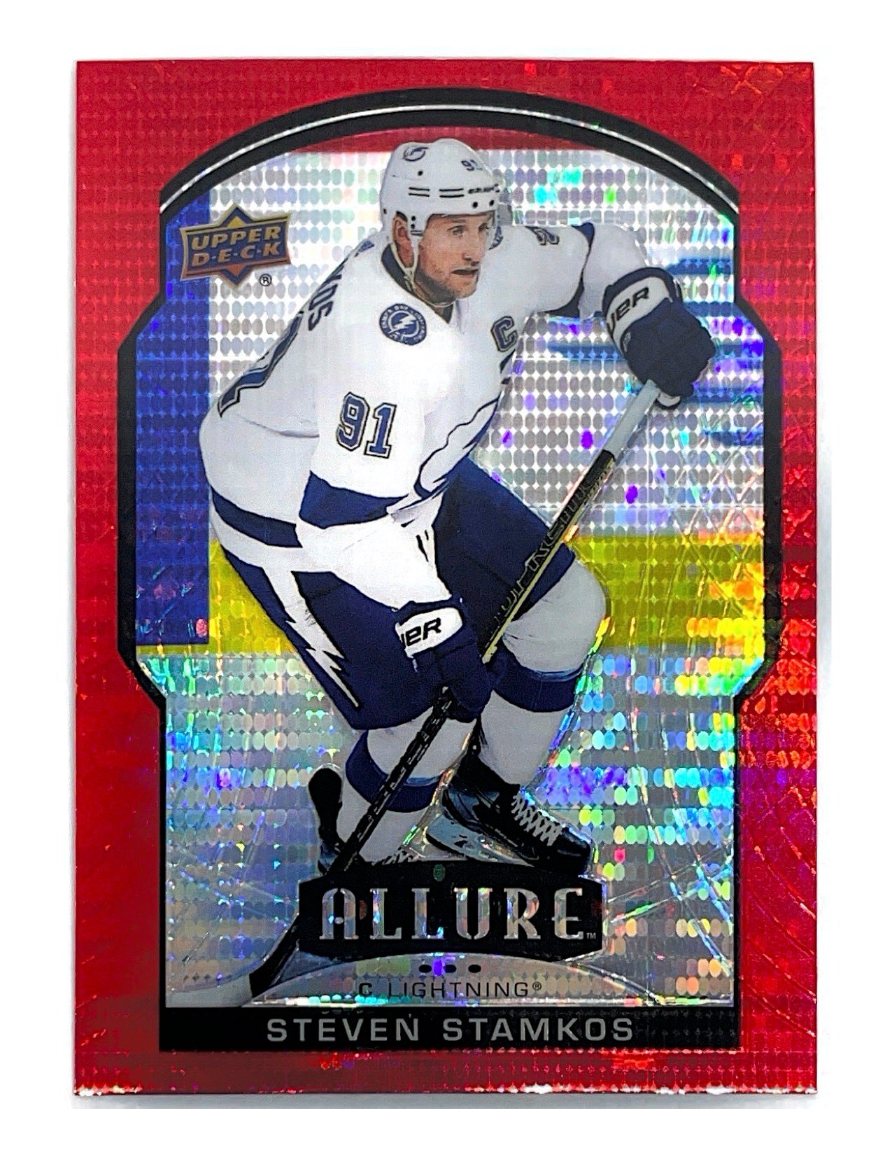 Steven Stamkos 2020-21 Upper Deck Allure Red Rainbow #57