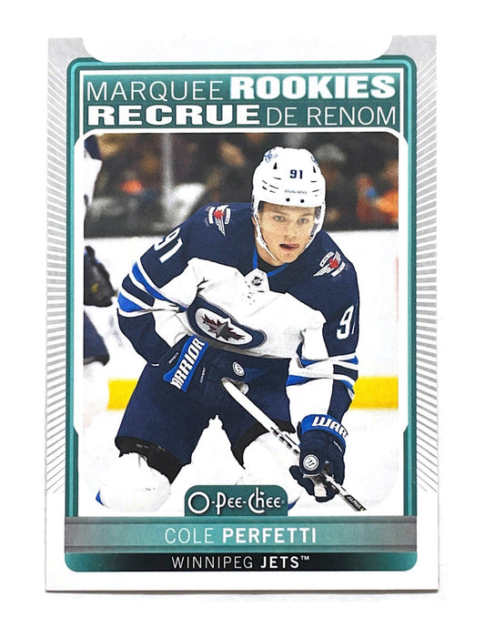 Cole Perfetti 2021-22 Upper Deck Series 2 Marquee Rookies #613