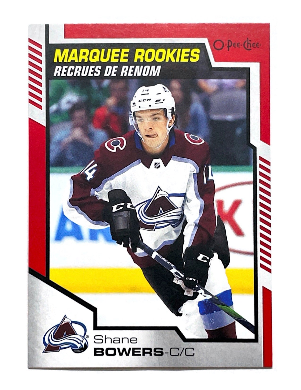 Shane Bowers 2020-21 Upper Deck Series 2 Marquee Rookies Red Border #634