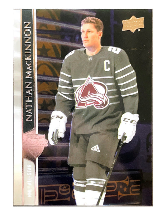 Nathan MacKinnon 2020-21 Upper Deck Extended Series Clear Cut Acetate #659