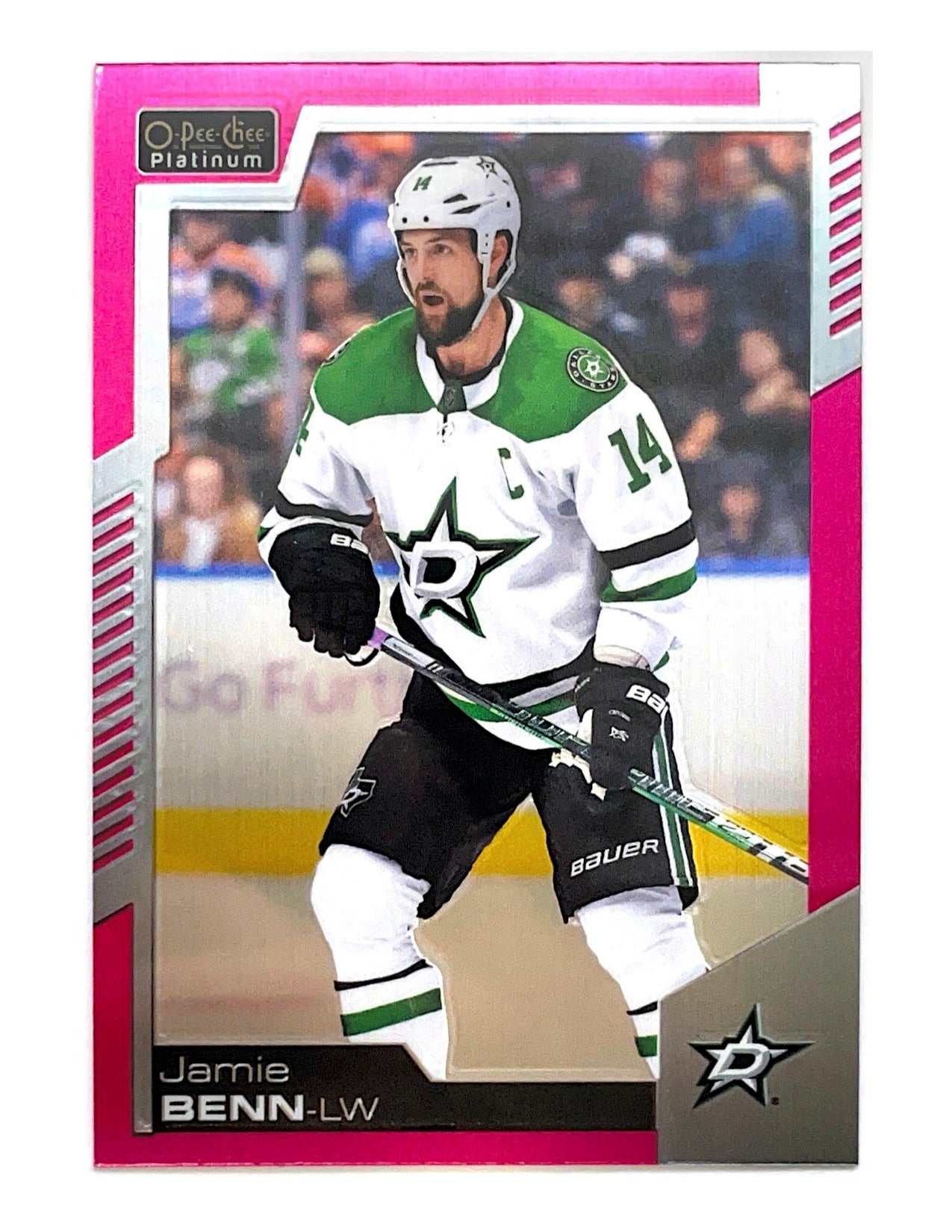 Jamie Benn 2020-21 O-Pee-Chee Platinum Matte Pink #68